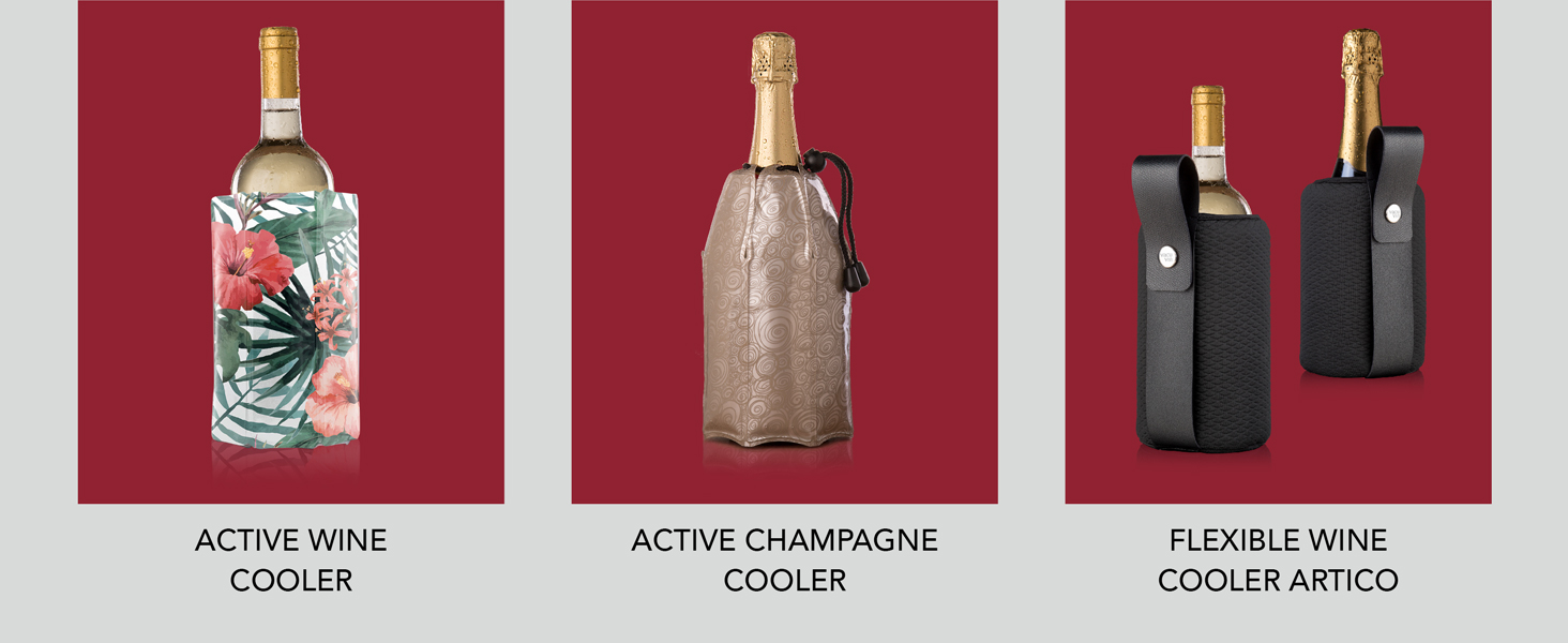 Premium A+ Content - Wine Coolers - Flexible Black Sleeve