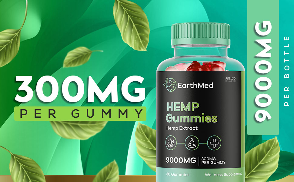 EarthMed Hemp Gummies, Earthmed, Shark, Earth Med Gummies, Earthmed, Hemp Extract 300mg