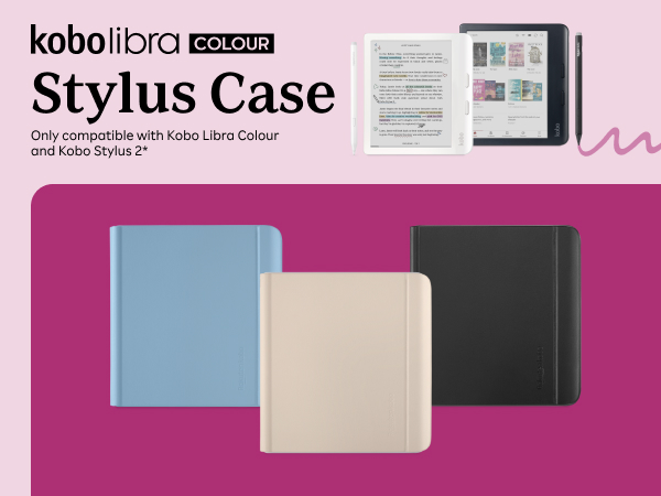Kobo Libra Colour 本体 + カバー+ Kobo用ぺん Kobo Libra Colour 本体 + カバー+ Kobo用ぺん Kobo Libra