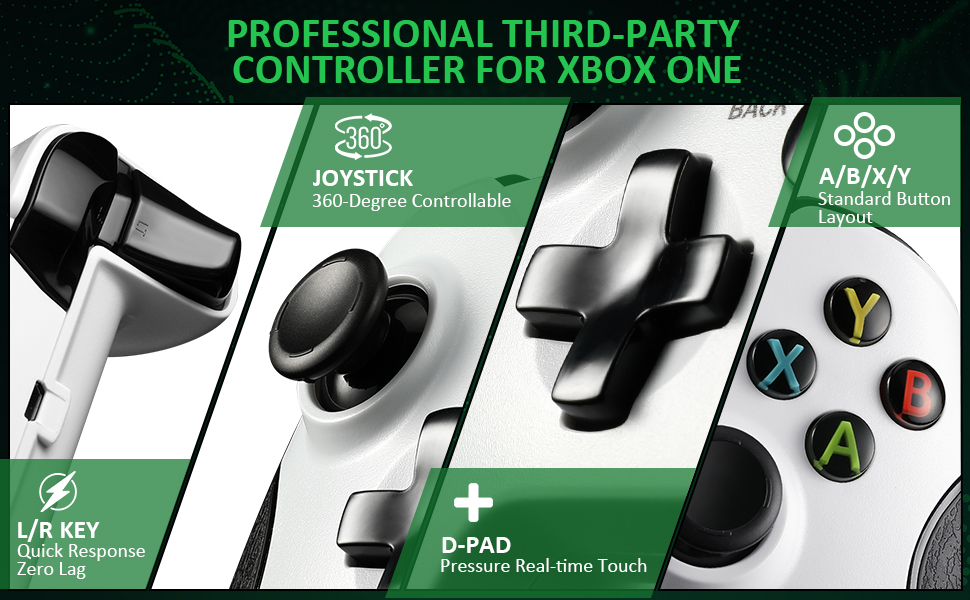 Third-prrty controller for xbox one