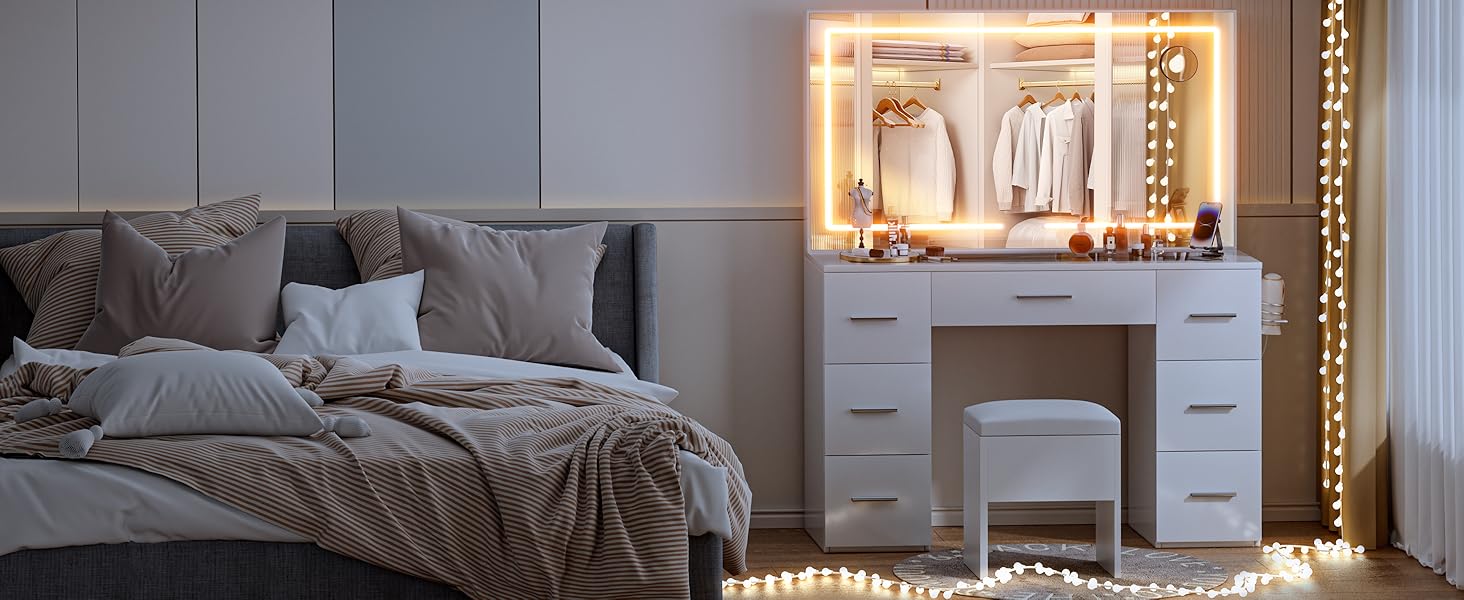 vanity mirror with lights
