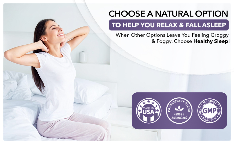 Healthy One Healthy Sleep Choose a Natural Sleep Option to Help You Relax and Fall Asleep