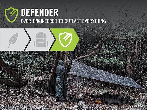 Amazon.com : AquaQuest Defender Survival Tarp – Heavy-Duty