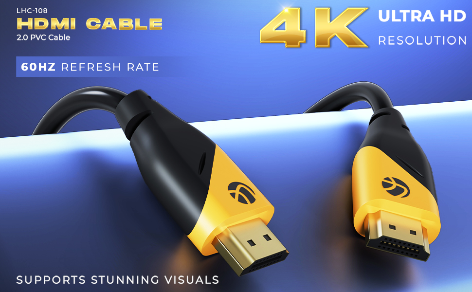 Lapcare HDMI 2.0 PVC Cable 3M (LHC-108)