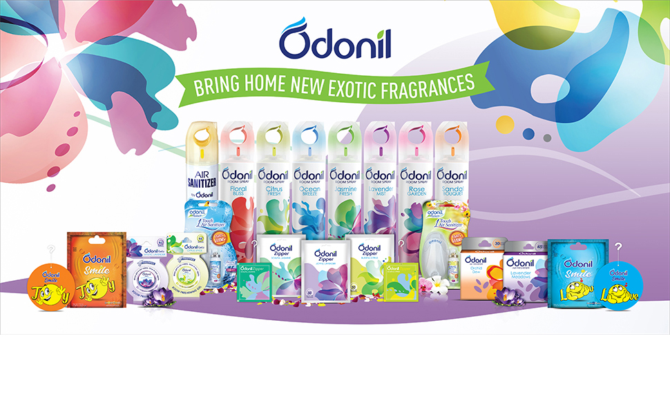 Odonil Bathroom Air Freshener Blocks 100g Buy 3 + 1 Free Mixed