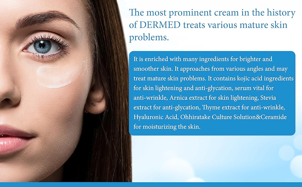 【未開封】DERMED PREMIUM CREAM No.1 DERMED+ Premium Cream Enriched With 8 Ingredients For