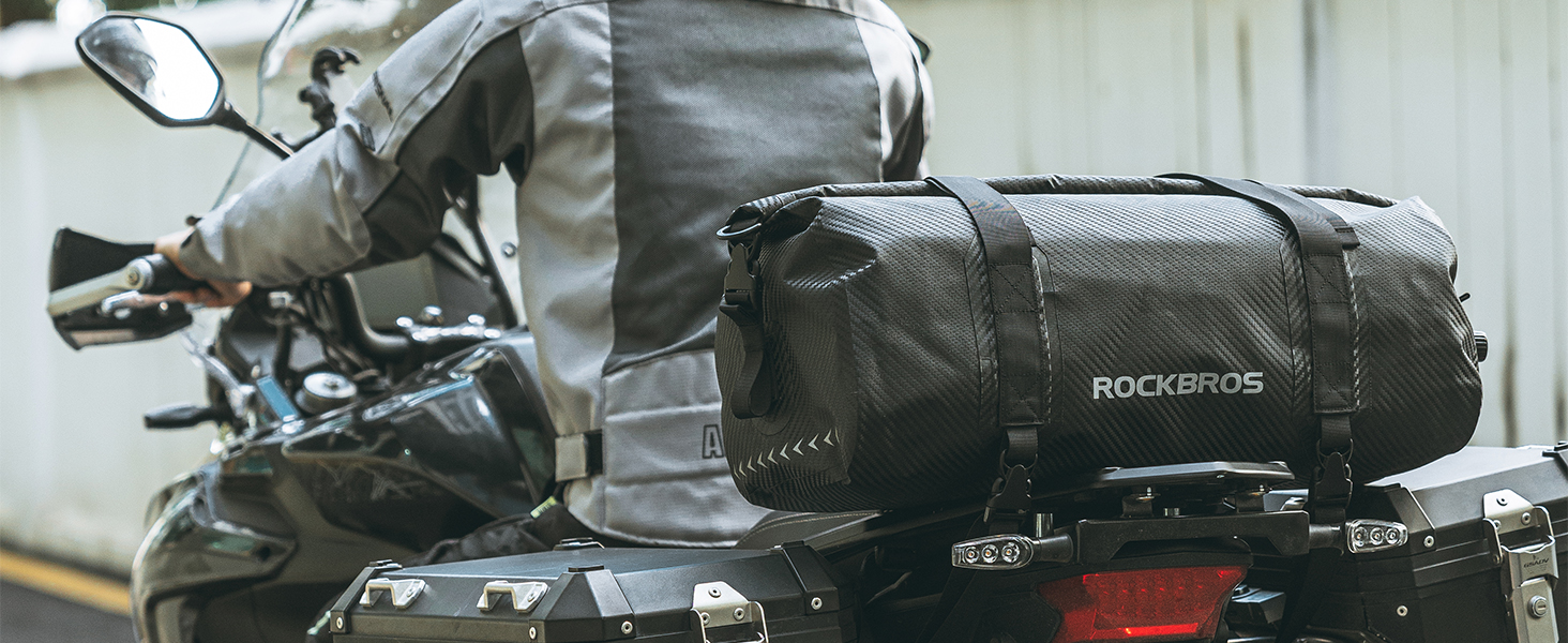 Motorcycle travel dry duffel bag