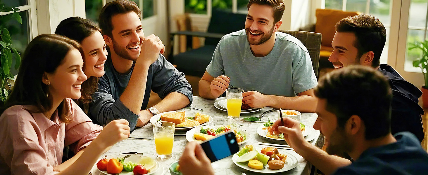 Modern Dining Table Set for 6