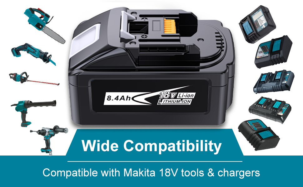 Amazon.com: Simple Plus+ Replace for Makita 18V 8.4Ah LXT