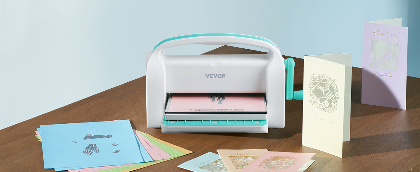 VEVOR Manual Die Cutting & Embossing Machine, Portable Cut