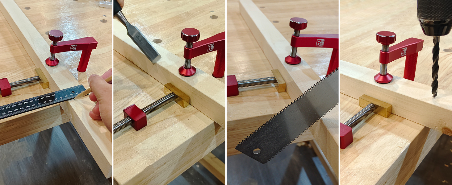 bench dog clamp