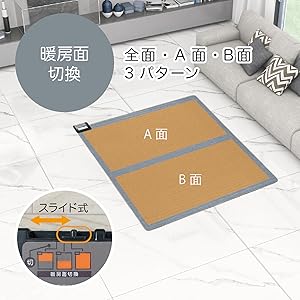 ホットカーペット 2畳 ホットカーペット 2畳 本体 セット フィリップ 電気カーペット