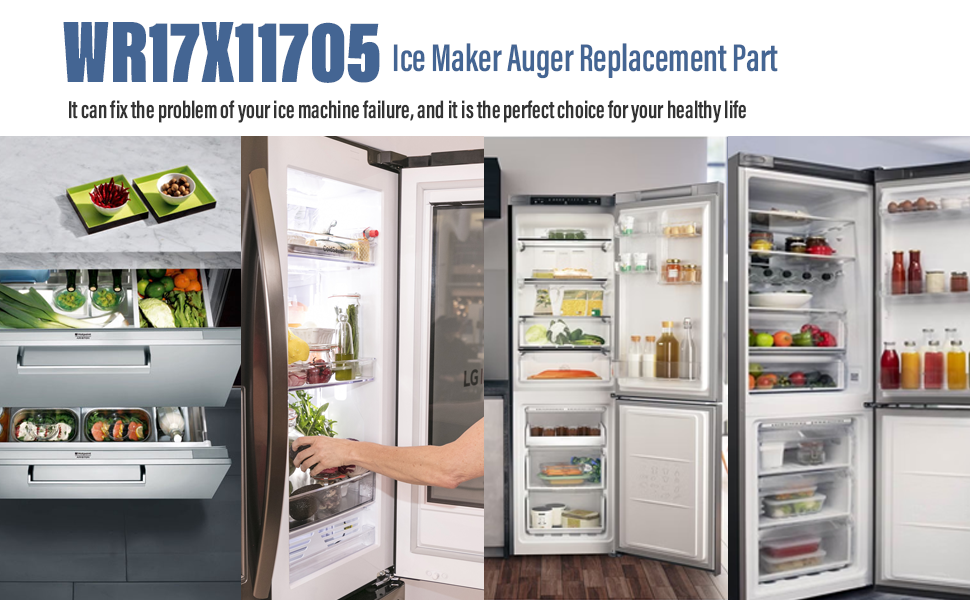 𝐍𝐞𝐰 𝐔𝐩𝐠𝐫𝐚𝐝𝐞 Ice Maker Dispenser Auger for GE Refrigerator