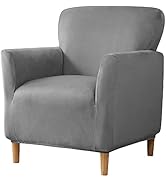MIFXIN Banquet Armchair Slipcovers Chair Cover Velvet Stretch Armchair Sofa Cover 1 Piece Spandex...
