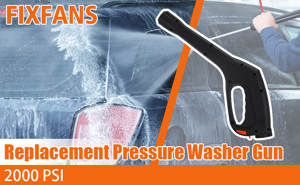 FIXFANS Pressure Washer Gun, Compatible with Some Portland