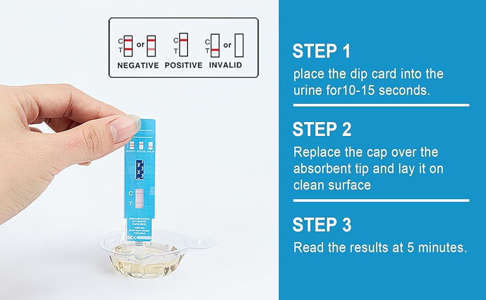 Drug Test Kit Marijuana, Individually Wrapped Single Panel