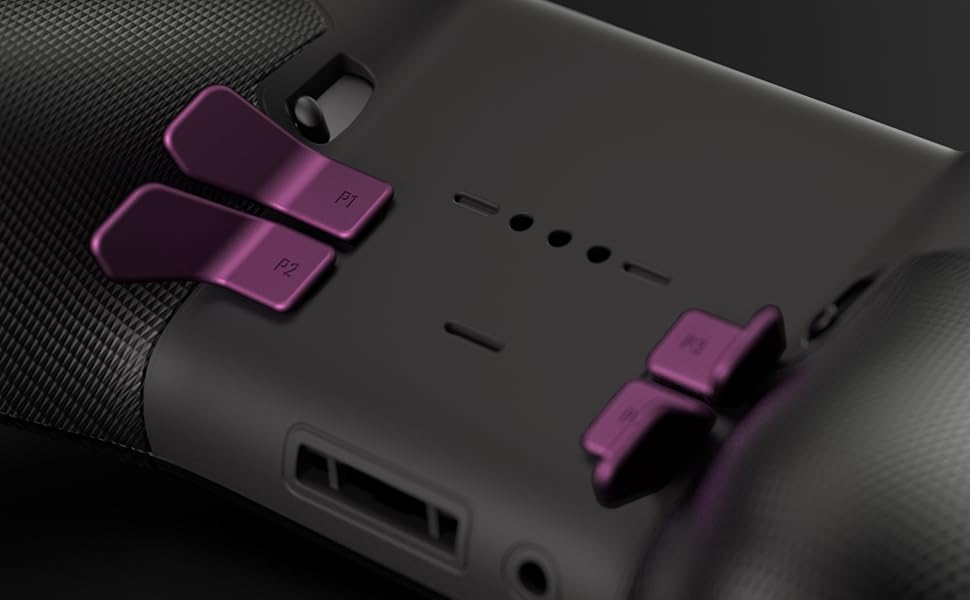Amazon.co.jp eXtremeRate Xbox Elite 1/2コントローラーに対応用Swiftパドル、Xbox One