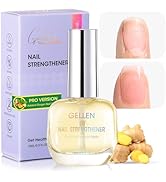 Gellen Pro Care Nail Strengthener, Ginger Serum Treatment, 8-IN-1 Nail Repair Growth Strengthener...