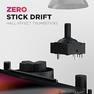 WITH ZERO STICK DRIFT
