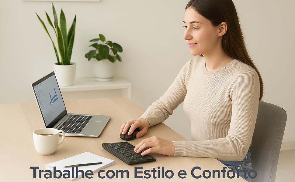 Combo teclado e mouse