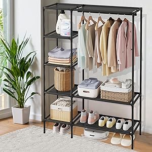 Multi-functional drying rack on the balcony