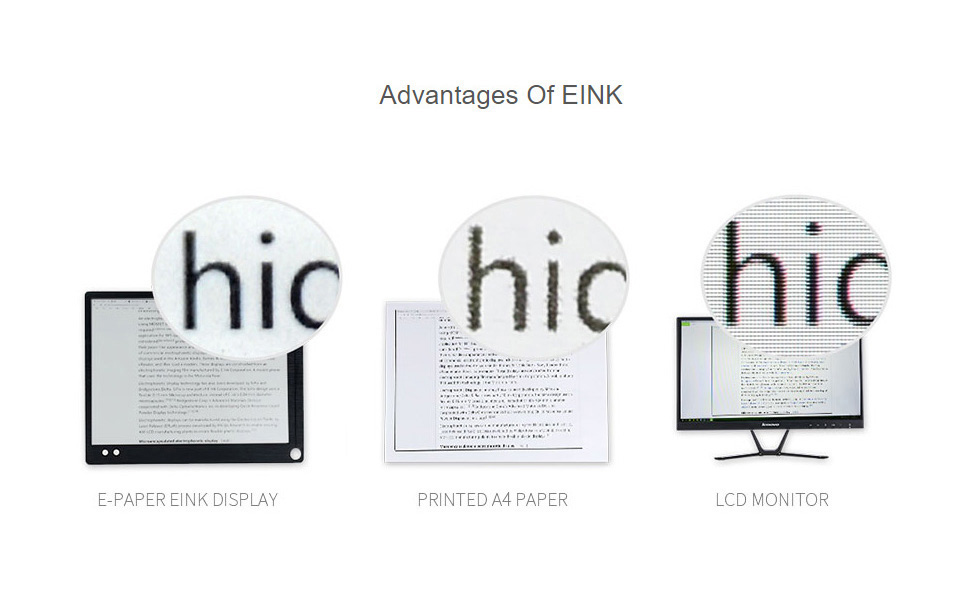 Advantages Of EINK