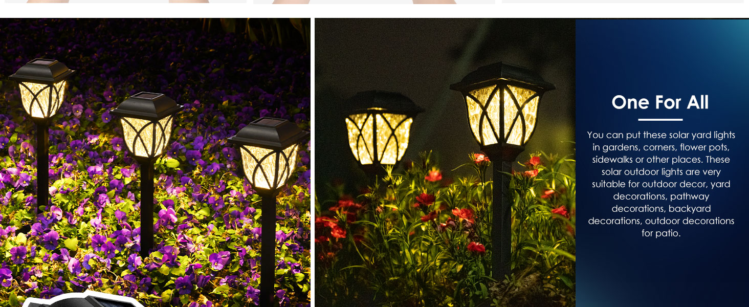 solar garden lights