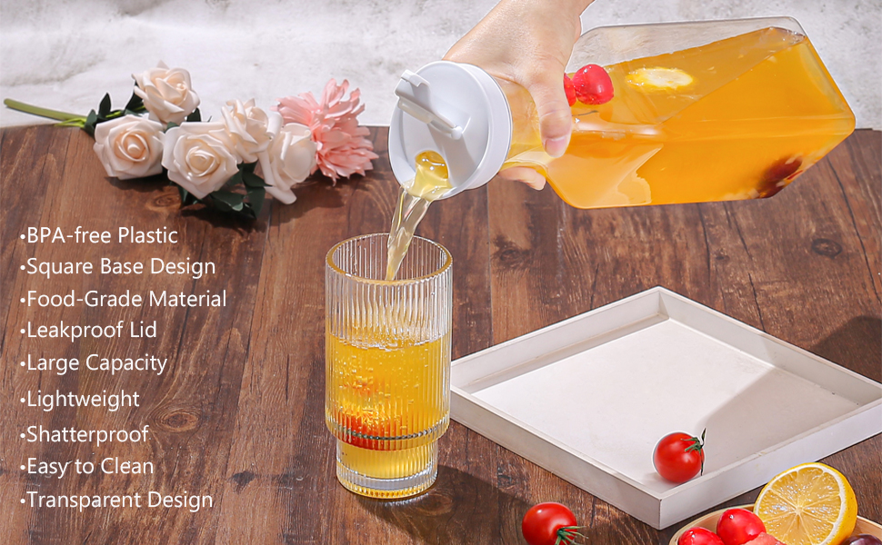Plastic Water Carafe
