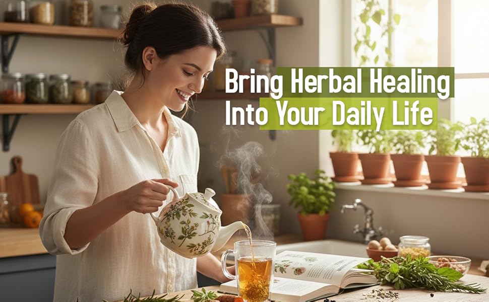 Holistic Herbal Guide Book to Health and Wellness with Herbs and Supplements