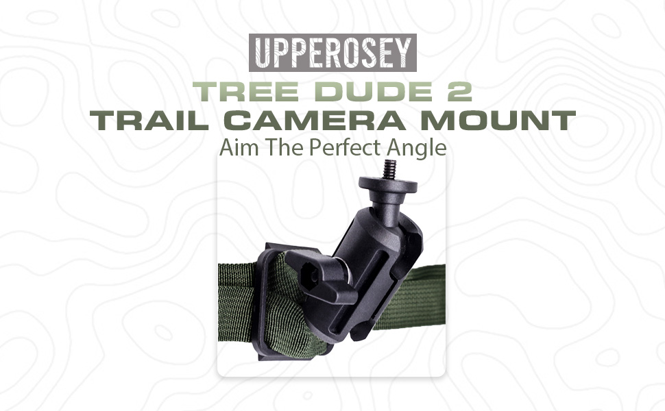 upperosey TreeDude2 Trail Camera Mount, Game Camera Mount w