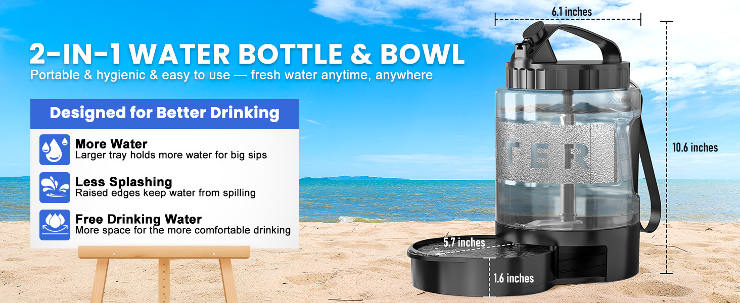 travel water bowl for dogs dog travel water bottle portable dog water bowl