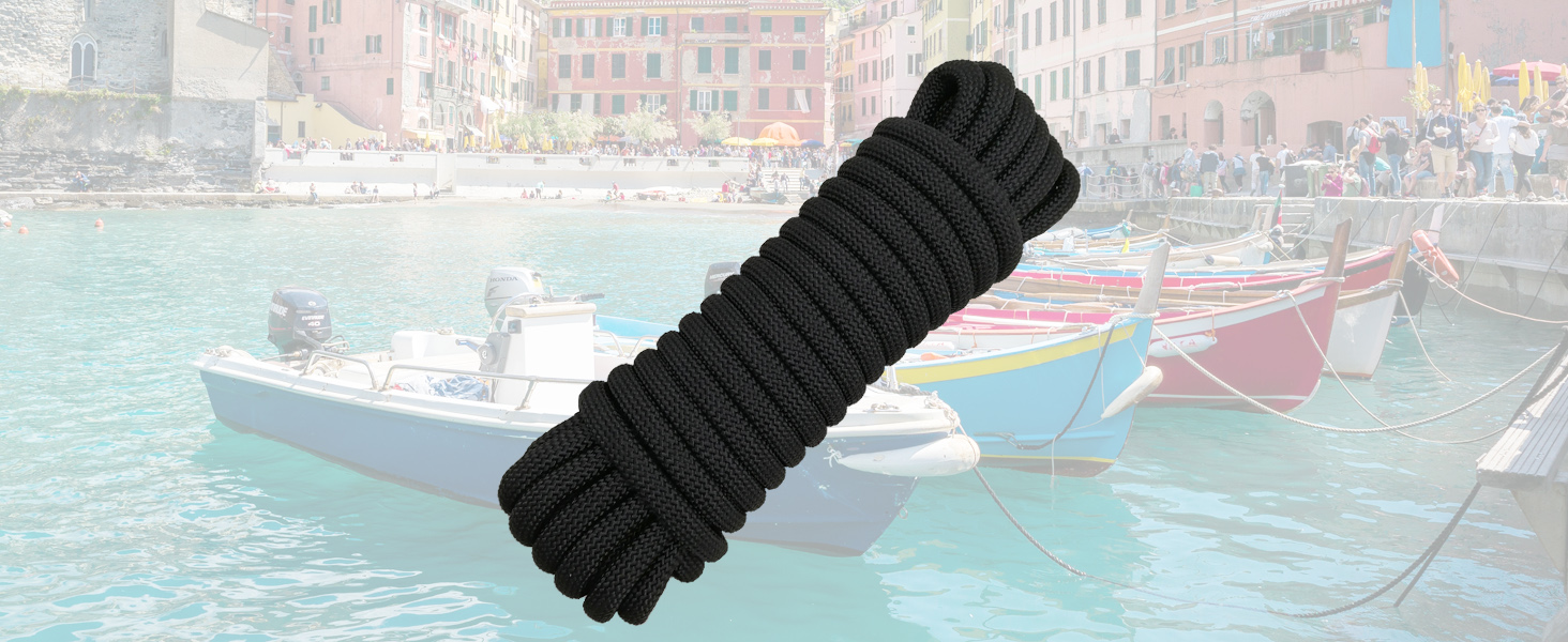 10mm balck rope
