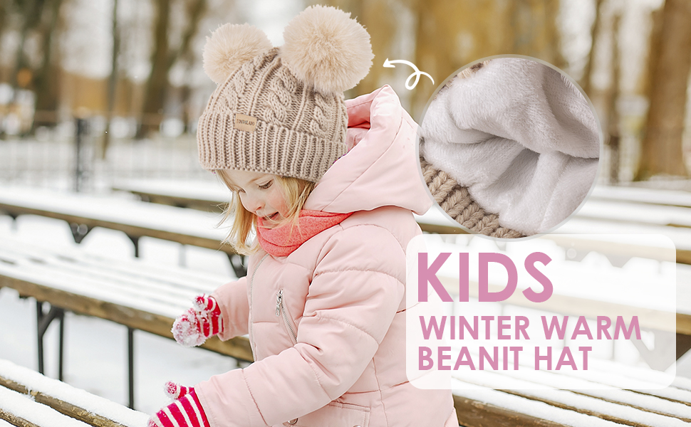 KIDS WINTER WARMBEANIT HAT