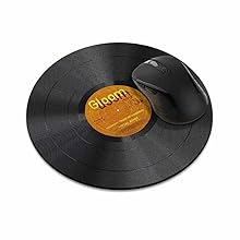 Amazon.com: WIRESTER Non-Slip Round Mousepad, Vintage Vinyl