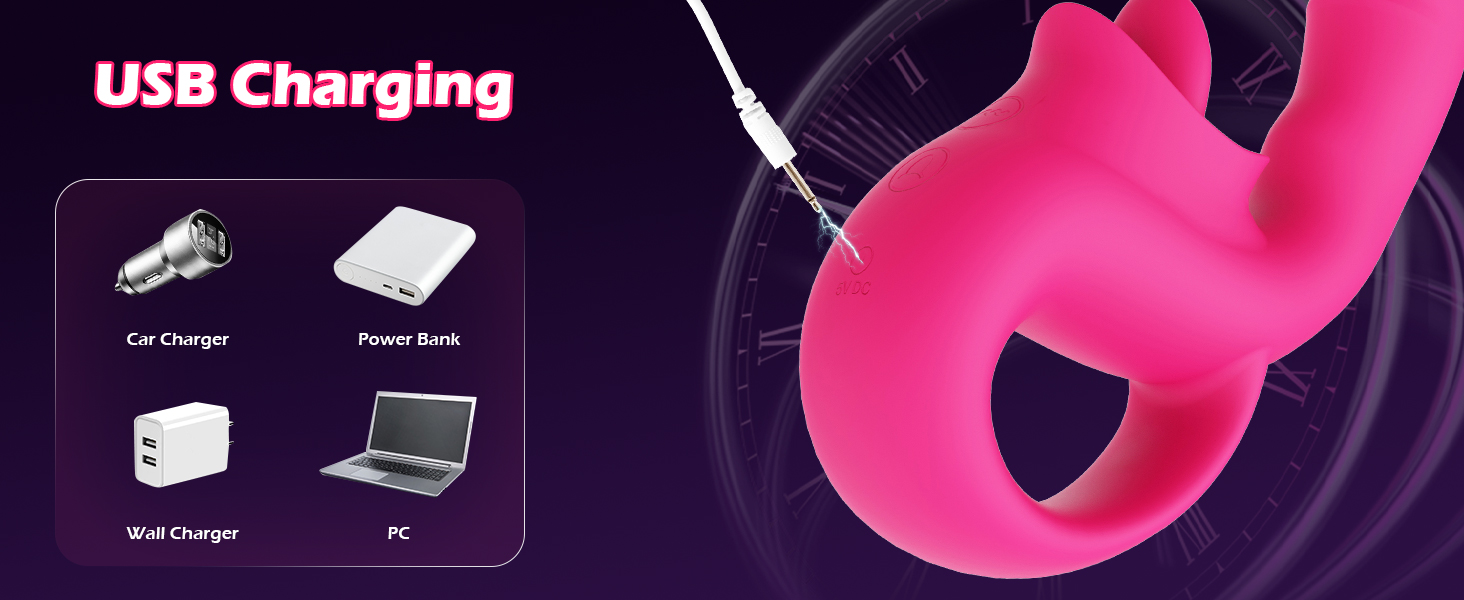 You only need to connect the USB charging cable to the charger and compatible equipment to use.