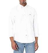 Tommy Hilfiger Men's Long Sleeve Button Down Oxford Shirt in Regular Fit