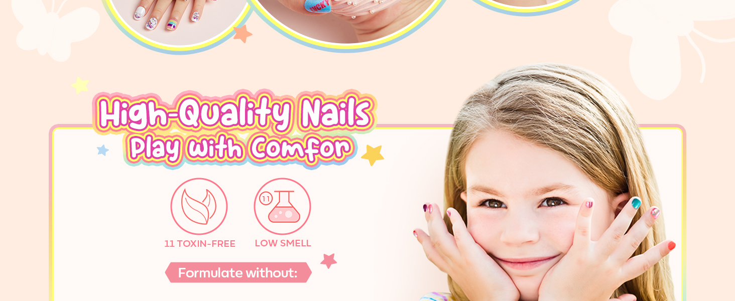 press on nails for kids