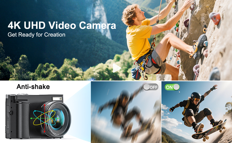 Grabación de video 4K Ultra HD