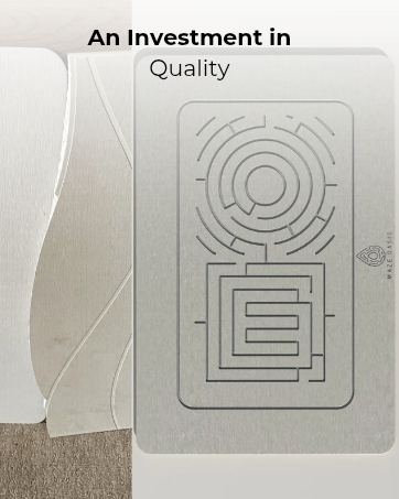 Other stone mat can easily warp and break. We take pride in our quality