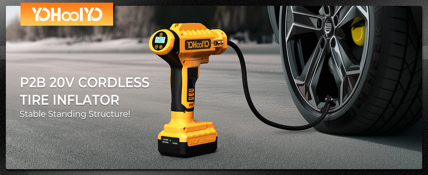 cordless tire inflator