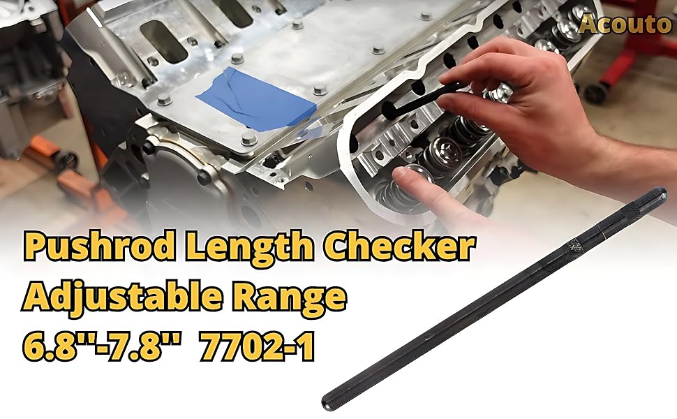 Acouto Pushrod Length Checker 6.87.8 inches Push Rod
