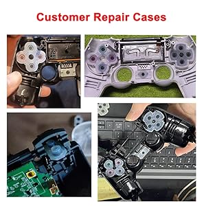 PlayStation4 - JJOINT Amazon.com: 5 Sets Silicone Conductive Rubber Pads