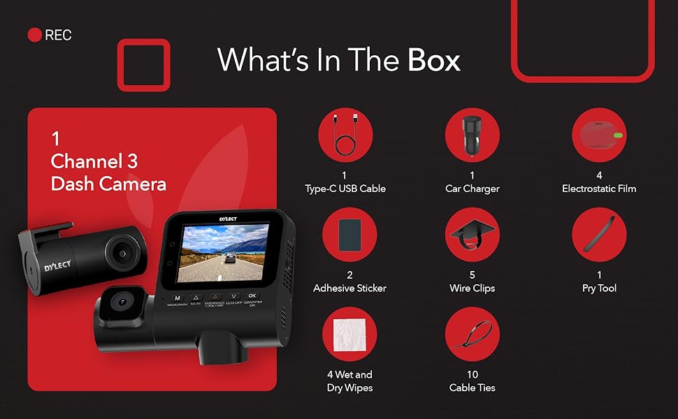 Dialect Dash Cam Sense 4K Ultra with Sony