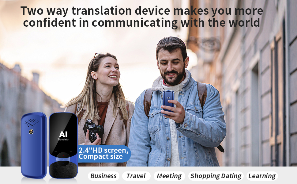 vormor Language Translator Device Two Way Instant