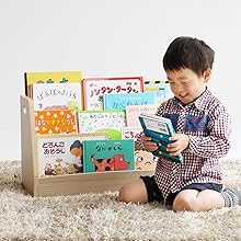 絵本大量　セット 子供用絵本棚(タイプA.B)カラフルデザインで魅せるディスプレイ