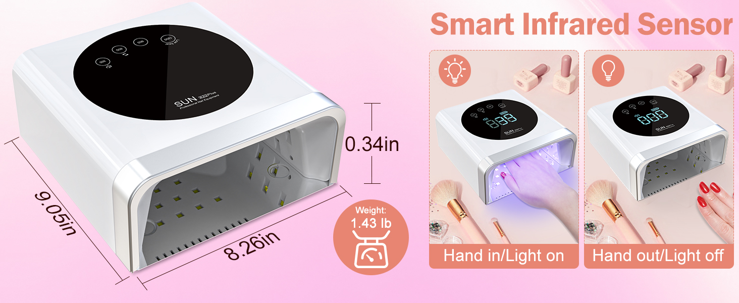 uv led nail lamp