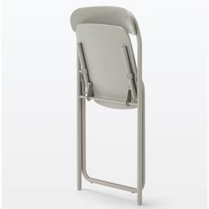 Amazon｜無印良品 スチールパイプ折りたたみチェア板座 ウォーム