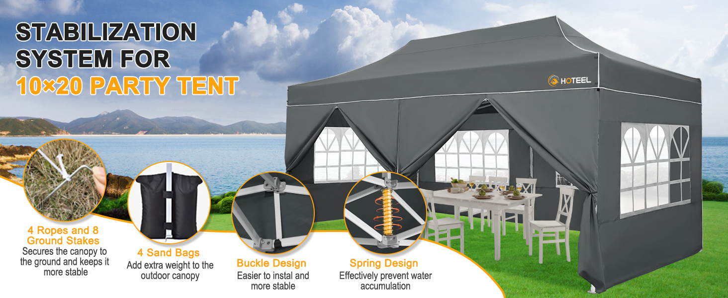 10 x 20 canopy tent heavy duty