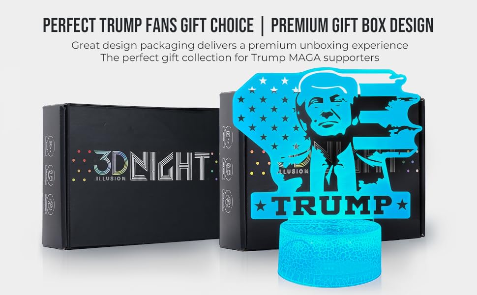 Perfect Trump Fans Gift Choice | Premium Gift Box Design