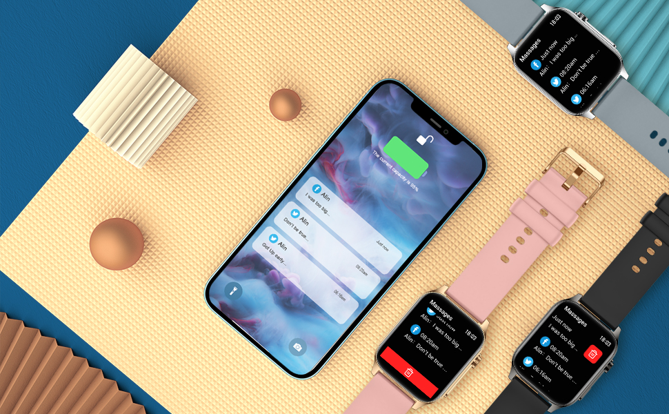 Fitness Activity Tracker Step Monitoring Heart Rate sms call facebook whatsapp